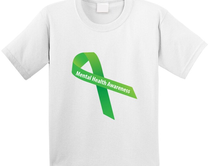 Mental Health Awareness Ribbon 1 T Shirt Youth