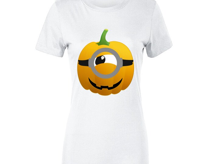 Jack Eye Lantern White Ladies T Shirt