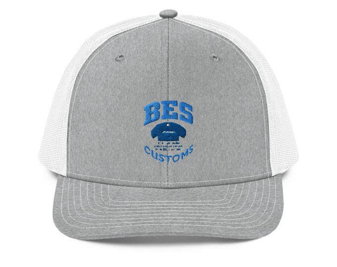 Custom Embroidered Trucker Hat, Personalized Snapback