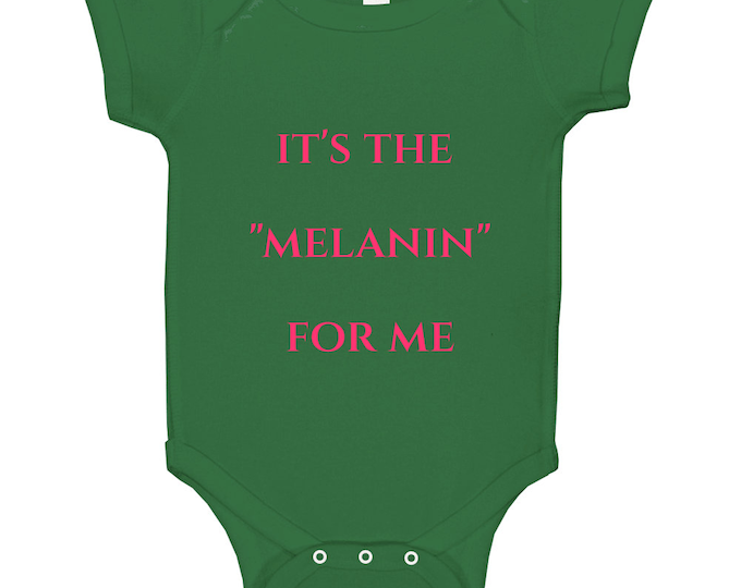 Its The...for Me Green Baby One Piece