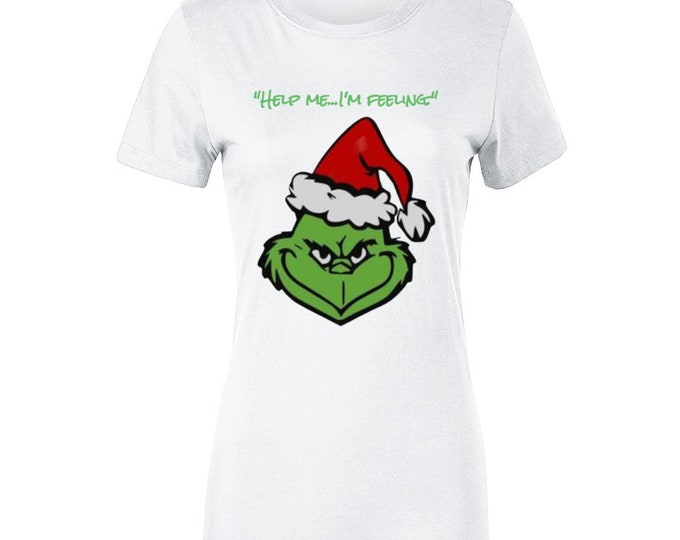 Help Me... Im Feeling Ladies T Shirt
