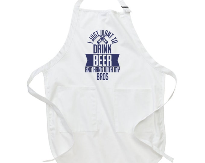 Hang With My Bros Apron