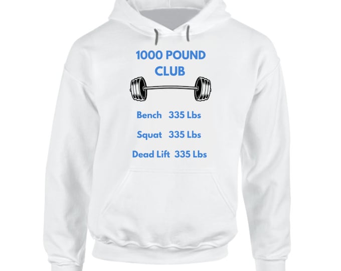 1000 Pound Club Hoodie