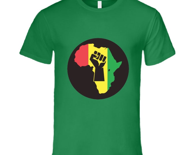 Africa Pride Green T Shirt