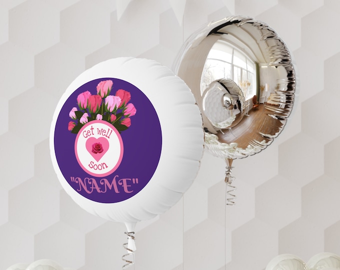 Custom Mylar Helium Balloon: Reusable, Waterproof, Indoor/Outdoor