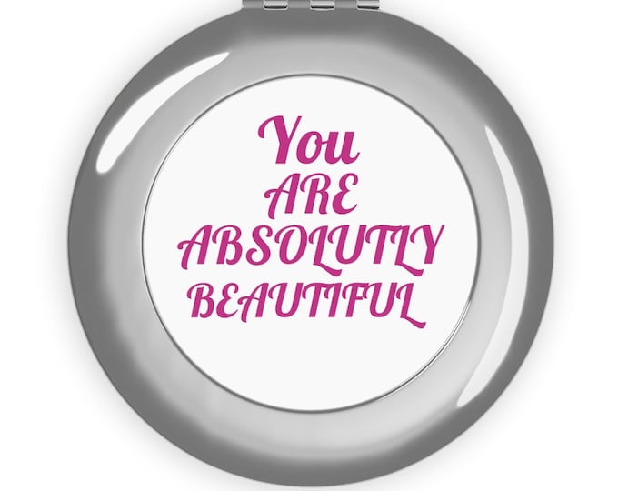 Custom Compact Mirror: Personalized Travel Makeup Mirror