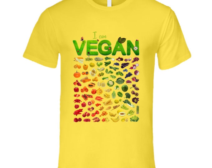 Vegan Fruits And Veggies T Shirt