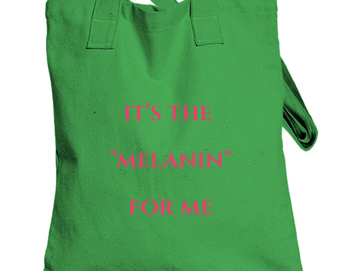 Its The...for Me Green Totebag