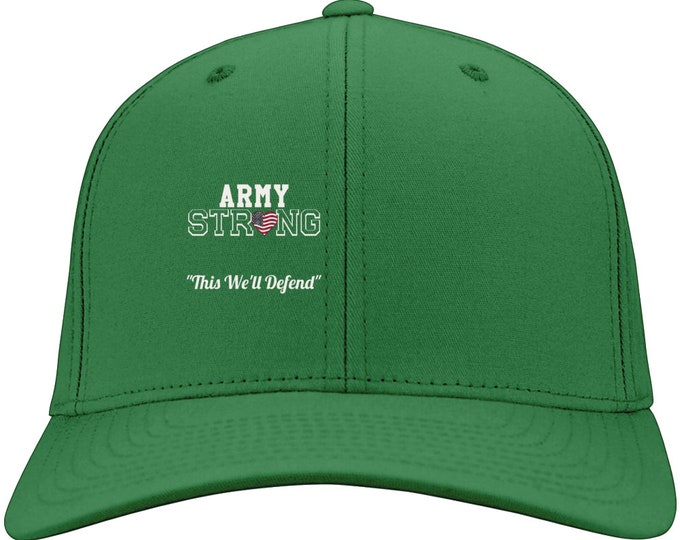 Patriotic  Strong Hat Green
