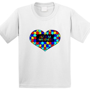 Autism Awareness T Shirt Youth Youth