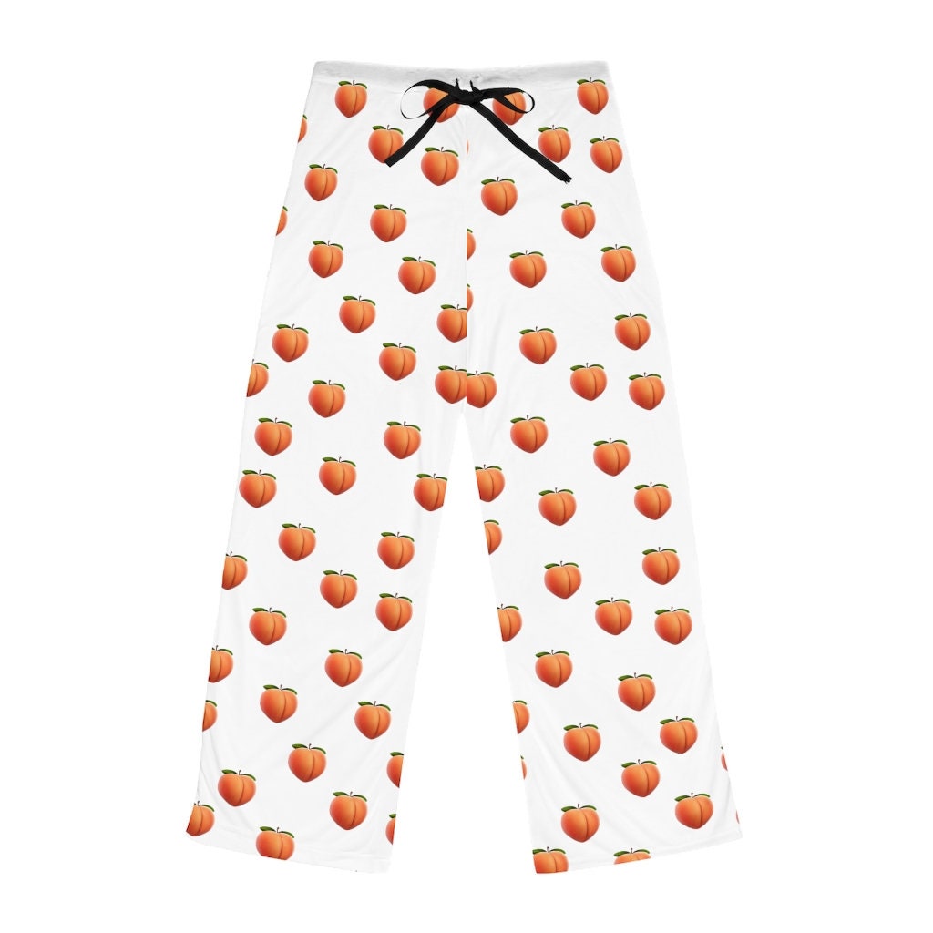 Peach emoji pajamas hotsell