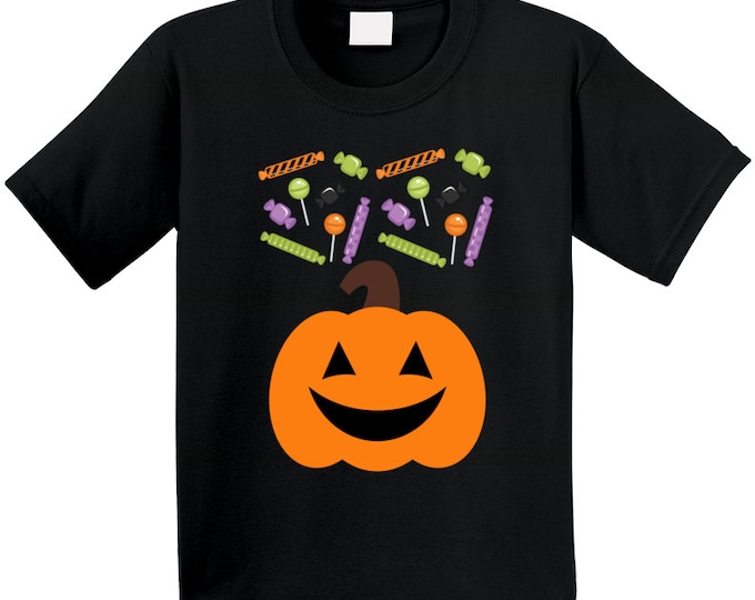 Treat Bag Black T Shirt Youth