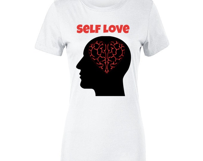 Mental Health Awareness Self Love Ladies T Shirt