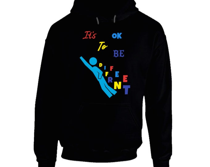 Autism Awareness Ok To Be Different Hoodie