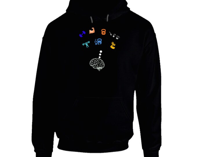 Heavy Thoughts Black Hoodie