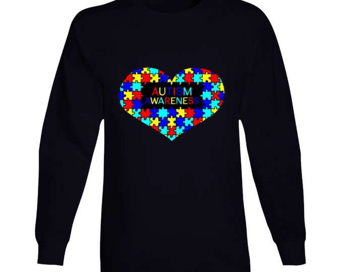 Autism Awareness Long Sleeve T Shirt