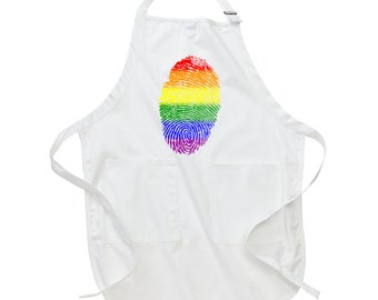 Pride Fingerprint Apron