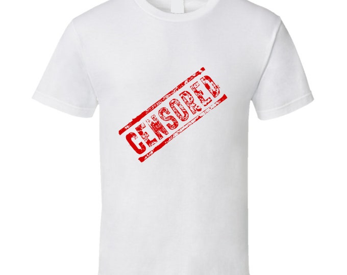 Censored White T Shirt