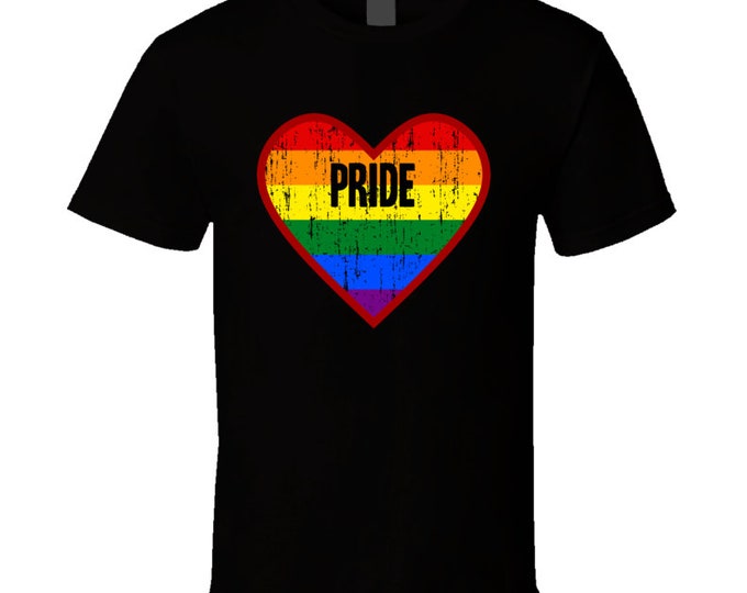 Rainbow Pride T Shirt
