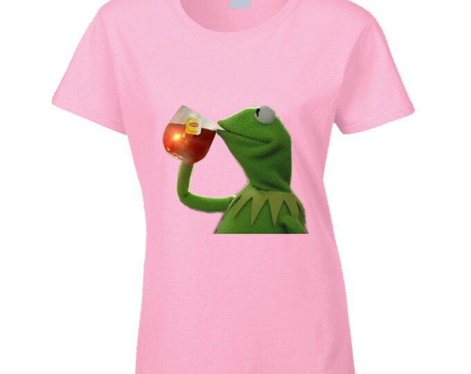 Sip My Tea Meme Ladies T Shirt