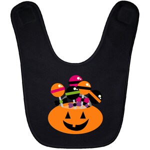Candy Bag Schwarz Baby Lätzchen