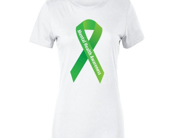 Mental Health Awareness 2 Ladies T Shirt
