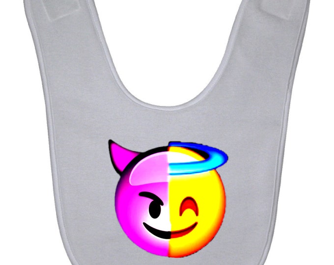 Good Vs Evil  Baby Bib