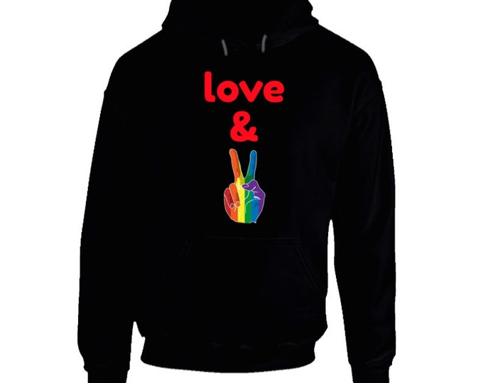 Pride Love & Peace Hoodie