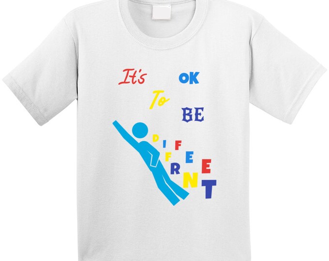 Autism Awareness Ok To Be Different T Shirt Youth
