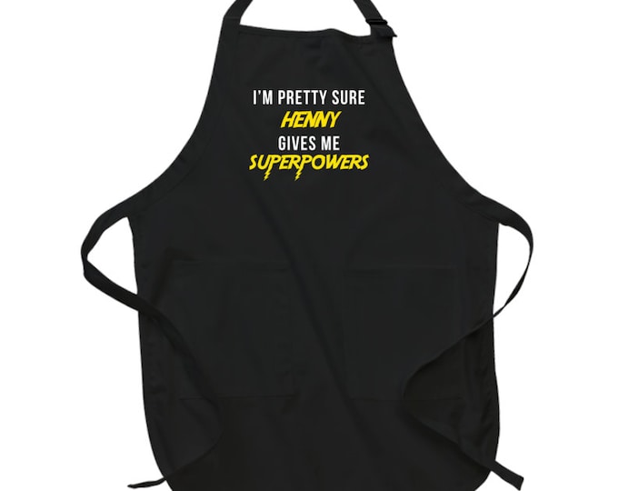 Henny Superpowers 100% Cotton Apron