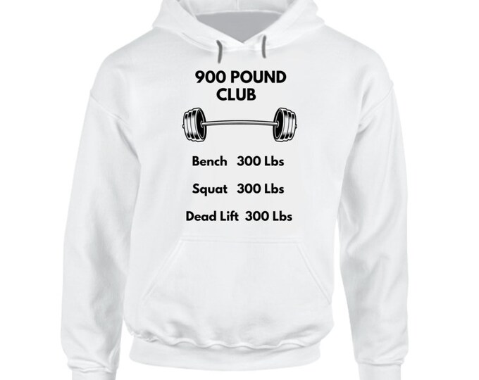 900 Pound Club Hoodie