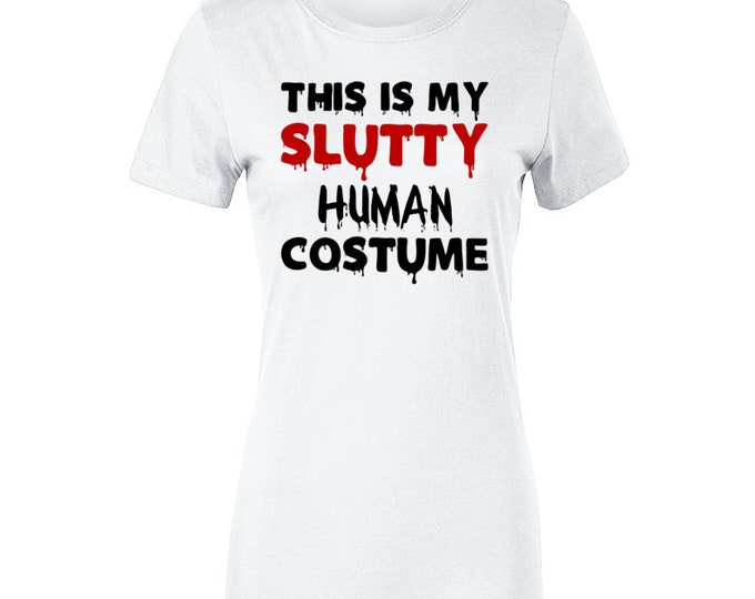 Slty Human  Ladies T Shirt