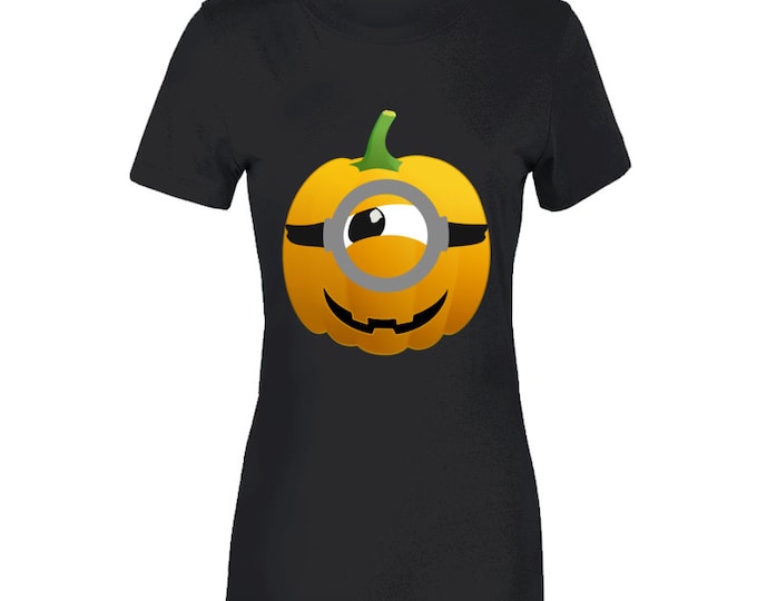 Jack Eye Lantern Black Ladies T Shirt