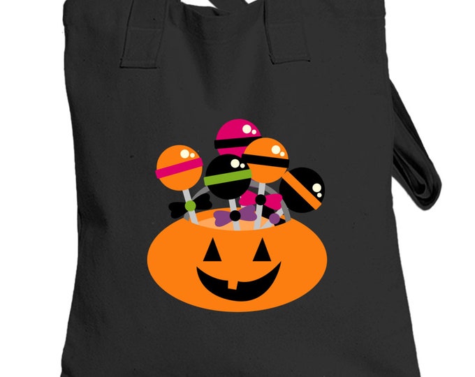 Candy Bag Black Totebag
