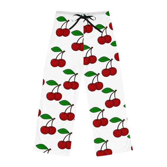 Cherry pajama pants hotsell