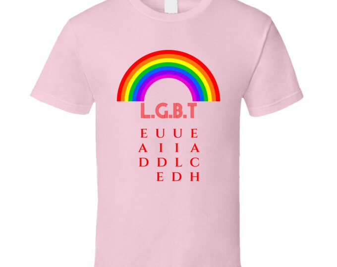 Rainbow Lgbt T Shirt