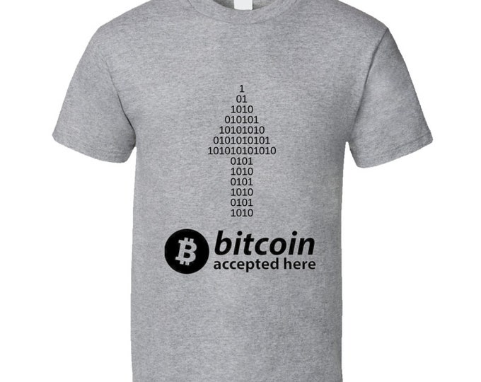 Bitcoin Binary Arrow T Shirt