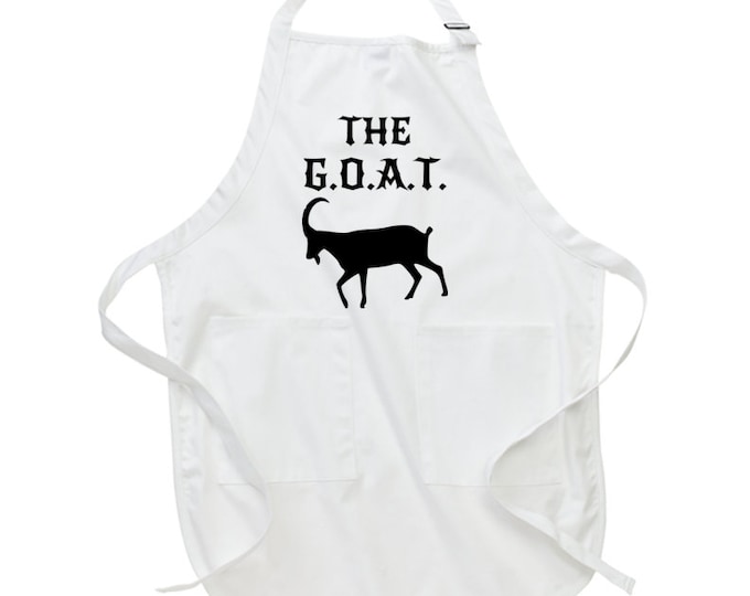 THE G.O.A.T. 100% Cotton Apron