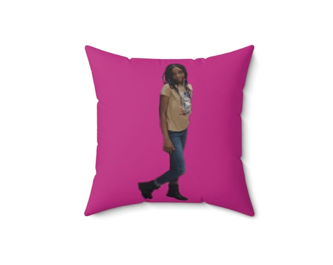 Custom Double Sided Polyester Square Pillow