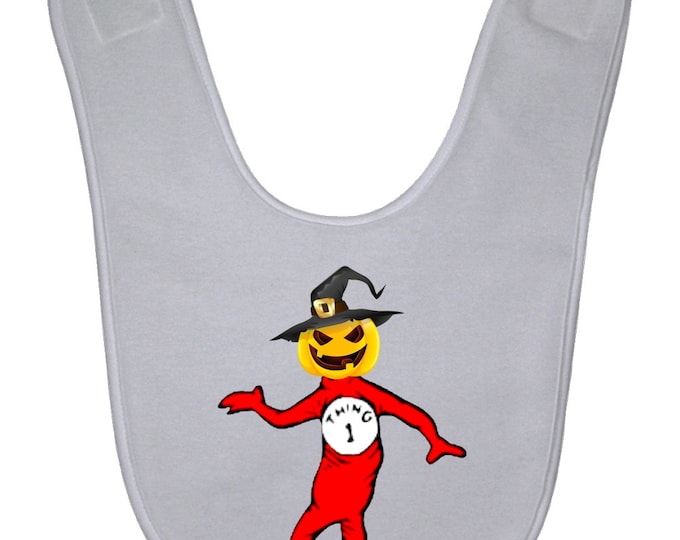 Jackolantern Things 1 Baby Bib