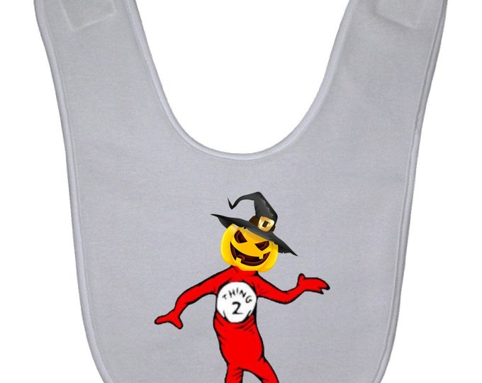 Jackolantern Things 2 Baby Bib