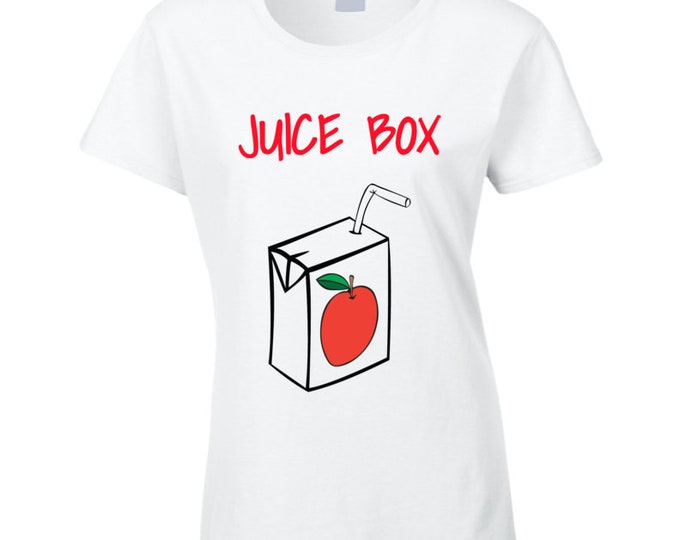 Juice Box Meme Ladies T Shirt