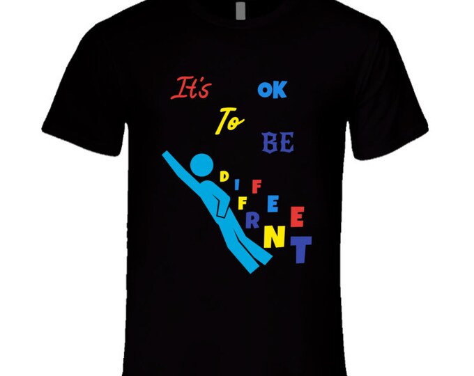 Autism Awareness Ok To Be Different  T Shirt