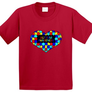 Autism Awareness T Shirt Youth Youth