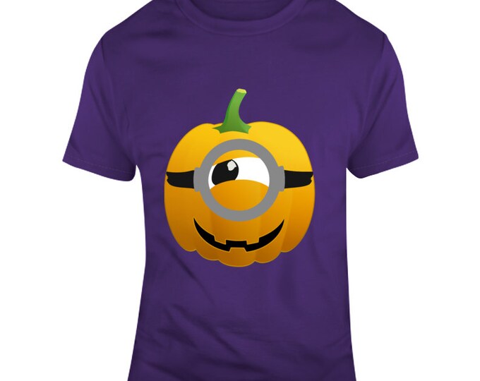 Jack Eye Lantern Purple T Shirt