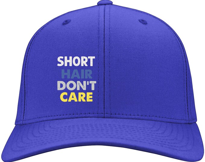 Short Hair Dont Care Hat