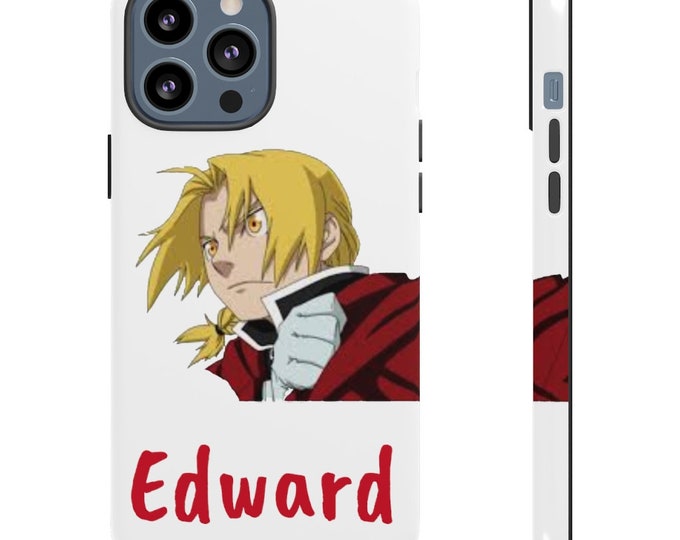 Premium Custom Anime Inspired (Fullmetal Alchemist) iPhone and Galaxy Impact Resistant Phone Cases