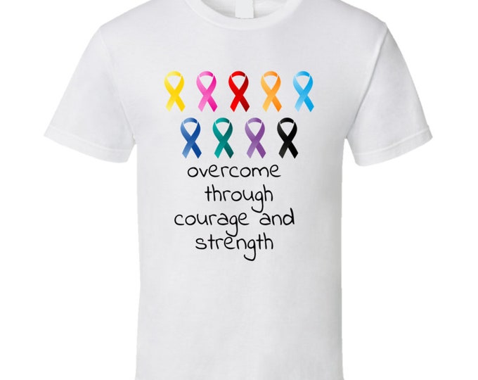 Overcome Cancer T Shirt