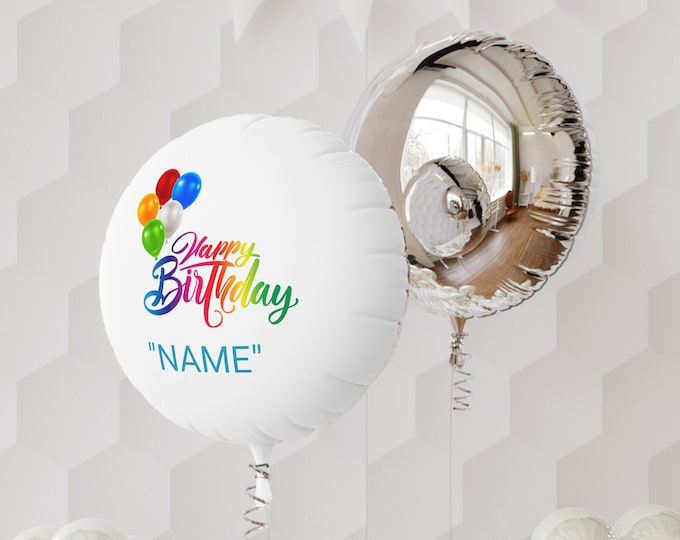 Custom Mylar Helium Balloon: Personalized Party Decoration