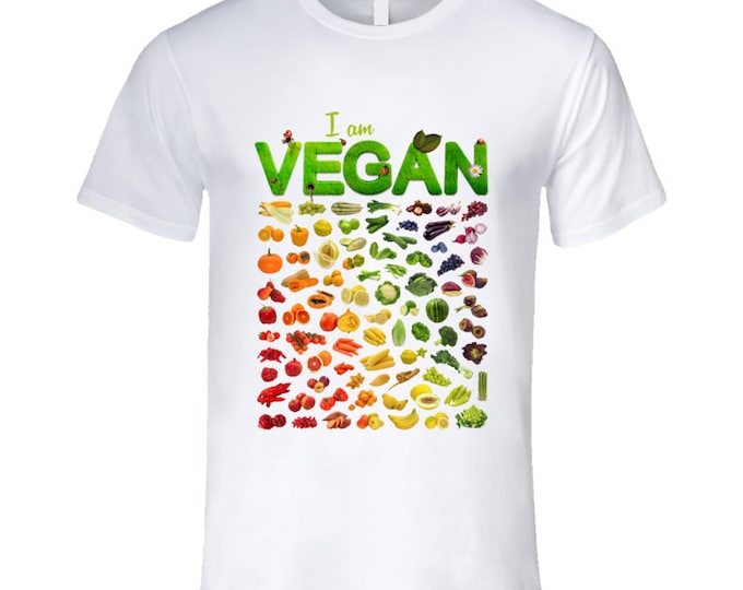 Vegan Fruits And Veggies T Shirt